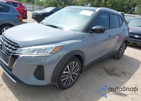 2021 Nissan Kicks Sv Xtronic Cvt from USA, damaged, VIN 3N1CP5CV3ML486389